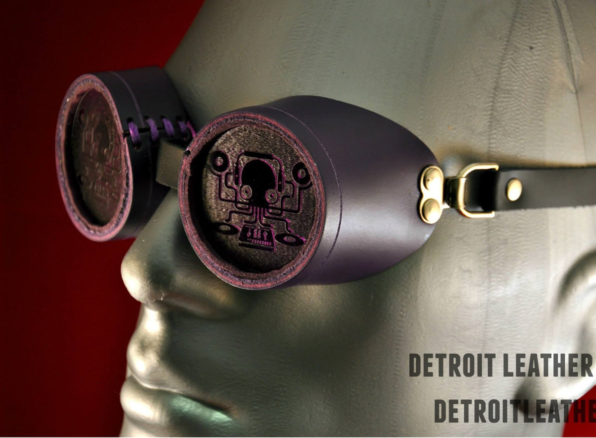 Clockwork Steampunk Goggles – Detroit Leather Company