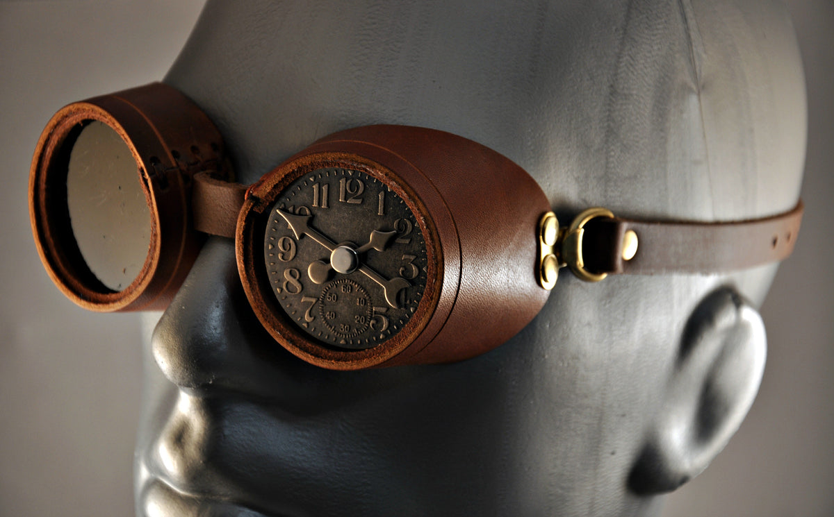 Clockwork Steampunk Goggles – Detroit Leather Company
