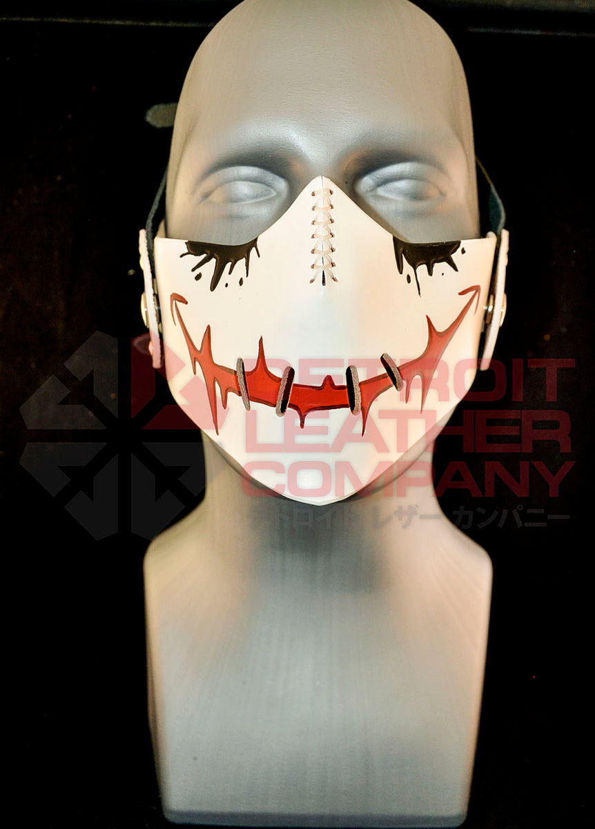 Gå op vulgaritet med undtagelse af Why so Serious? Mask – Detroit Leather Company