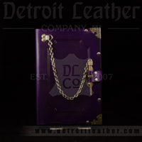 Purple Pin Lock Book