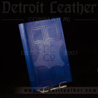 Tardis / River Song Style Leather Bound Book