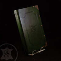 Lovecraftian Cthulu Leather Covered Book